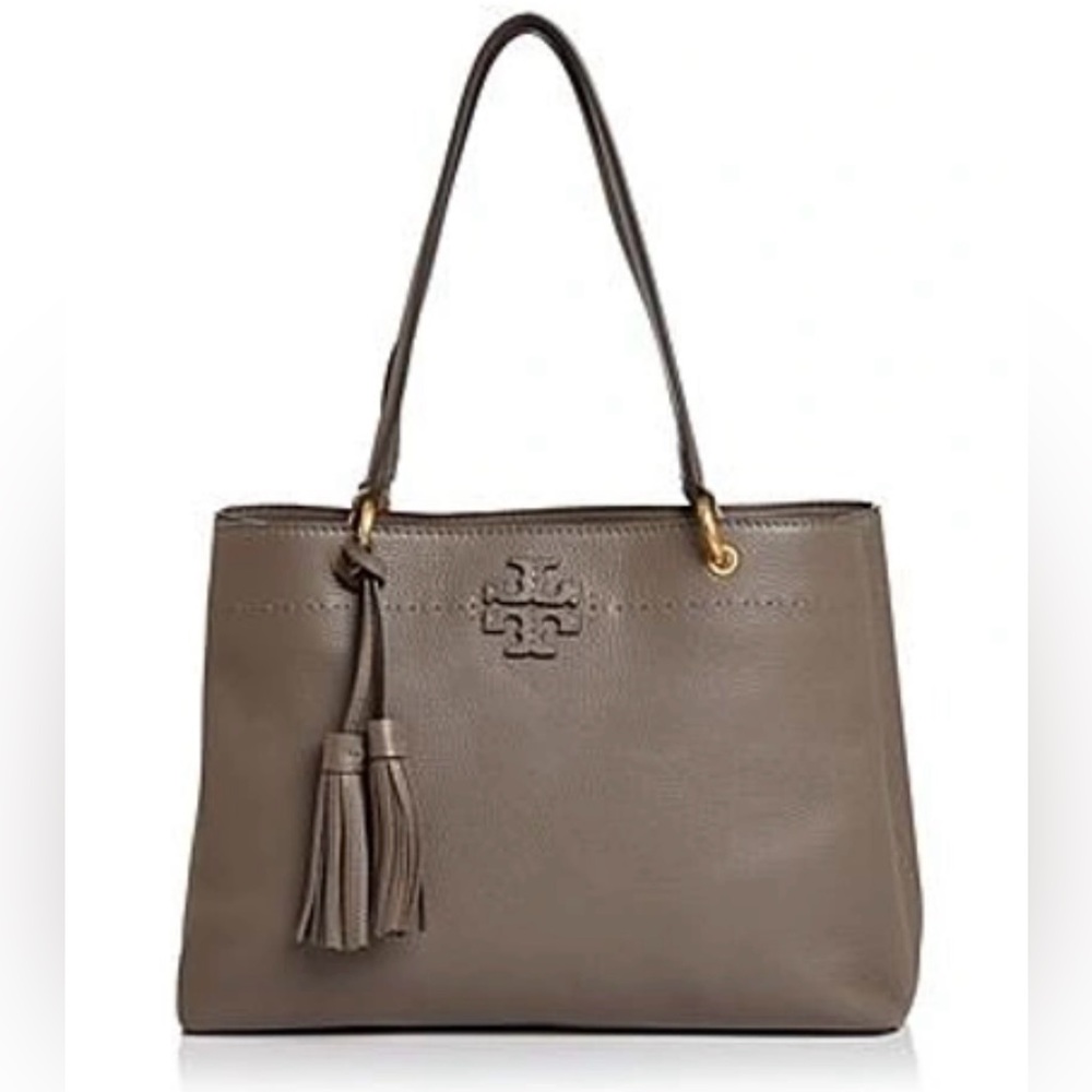 Tory Burch Mcgraw Triple Compartment Leather Bag